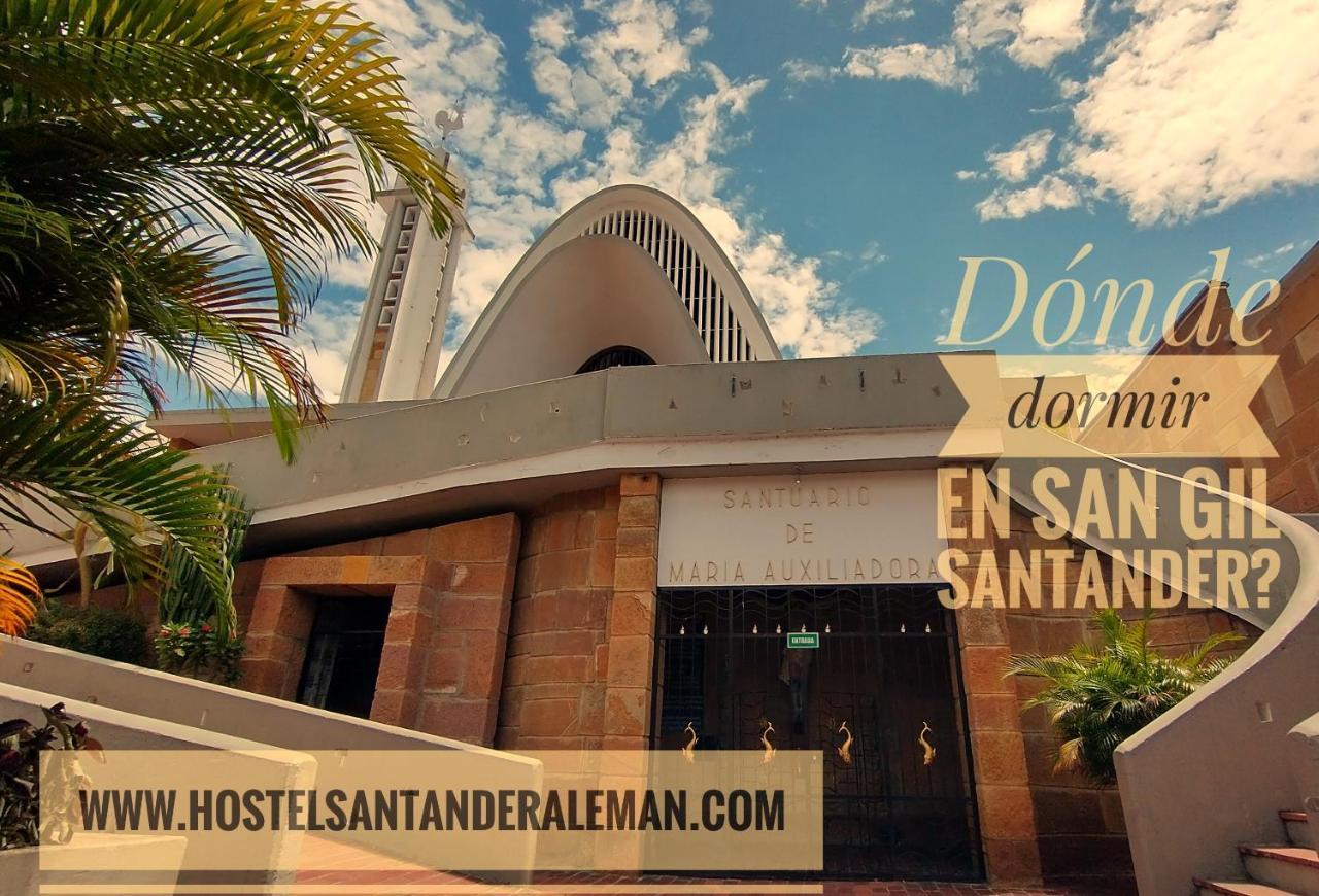 Santander Aleman Hostel San Gil Exteriér fotografie